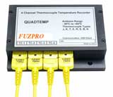 FuzyPro Data Loggers, Precision Temperature Recorder, 4 Channel Thermocouple Recorder, 8 Channel Thermocouple Recorder, 4 Channel Current Recorder, 8 Channel Current Recorder, Submersible Water Level and Temperature Recorder, pH and Temperature Recorder, Rugged Pressure & Temperature Recorder, Thermocouple Recorder, Event Recorder, In-Transit Temperature & Humidity Recorder, Temperature Recorder, Oven Temperature Recorder, Bridge/Strain Gauge Recorder, Miniature Current Recorder, Miniature pH and Temperature Recorder, Humidity & Temperature Recorder, RTD Temperature Recorder
