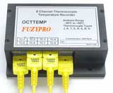 FuzyPro Data Loggers, Precision Temperature Recorder, 4 Channel Thermocouple Recorder, 8 Channel Thermocouple Recorder, 4 Channel Current Recorder, 8 Channel Current Recorder, Submersible Water Level and Temperature Recorder, pH and Temperature Recorder, Rugged Pressure & Temperature Recorder, Thermocouple Recorder, Event Recorder, In-Transit Temperature & Humidity Recorder, Temperature Recorder, Oven Temperature Recorder, Bridge/Strain Gauge Recorder, Miniature Current Recorder, Miniature pH and Temperature Recorder, Humidity & Temperature Recorder, RTD Temperature Recorder