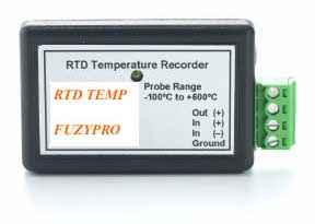 FuzyPro, RTDTEMP101 Precision RTD Recorder, RTDTEMP101, Precision RTD Recorder