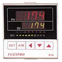1/4 DIN, Fuzzy Logic Heat/Cool Temperature Controllers, Fuzzy Logic Heat/Cool Controllers, Fuzzy Logic Temperature Controllers, FuzyPro