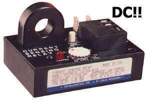 Direct, Current, Sensing Relay, CR5395