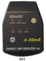 Pocket Size, Milliamp Simulators, Condo, Model 603