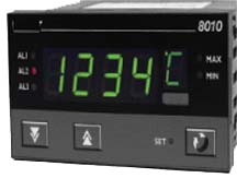 1/8 DIN, Digital Indicator Controller, Fuzzy Logic, FuzyPro, Model 8010