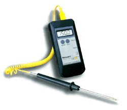 Low Cost, K, Thermocouple Thermometer, Barnant